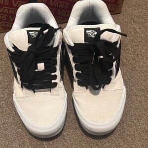 Vans Classic Black and White Sneakers